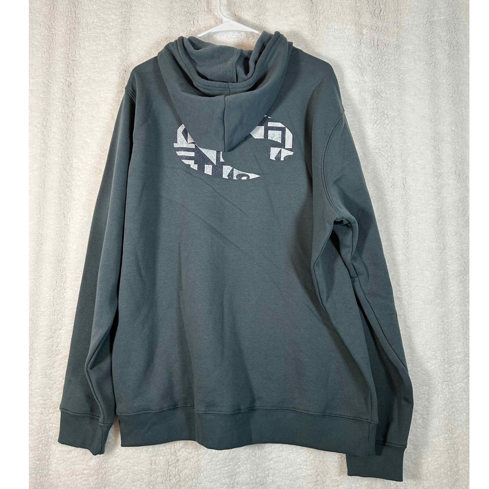 Costa Pullover Hoodie Sweatshirt Pocket Blue Mens Size XL - Picture 9 of 13